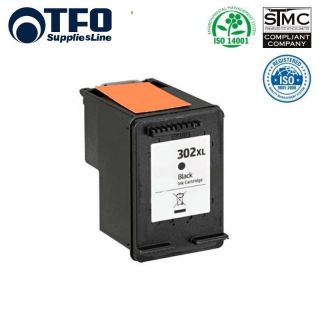 - TFO HP 302 XL F6U68AE Melns Tintes Kārtridžs 17ml priekš DeskJet 1110 2130 F6U66AE uc HQ Premium Analogs