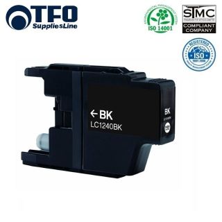 - TFO Brother LC1240BK Melns Tintes Kārtridžs 30ml DCP-J525W DCP-J725DW uc HQ Premium Analogs