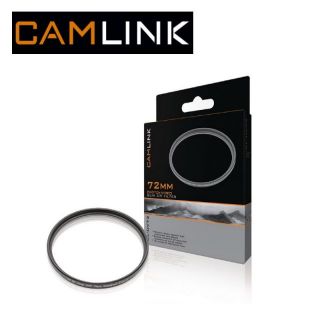CamLink CL-UV72 UV filtrs noņem dūmakainību ainavās un UV starojumu Diametrs 72mm