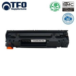 - TFO HP CE278A  /  Canon CRG-726  /  CRG-728 Lāzedrukas kasete 2K Lapas HQ Premium Analogs