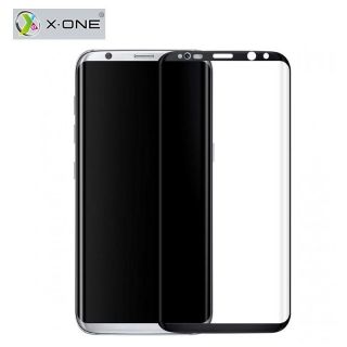 - X-One 9H Pro HD Kvalitātes 3D Aizsargstikls Samsung G950 Galaxy S8 Visam ekrānam Melns