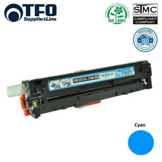 - TFO HP 131A CF211A Cyan  /  Canon CRG-731C Zila Lāzedrukas kasete M251nw 1.6K Pages HQ Premium Analogs