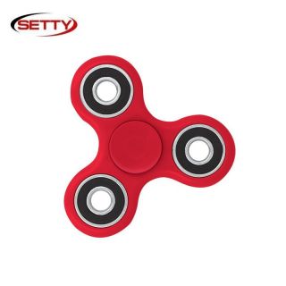 - Setty Standarta Roku Spinners Anti-Stress Fidget aksesuārs no Eko Plastikāta Sarkans