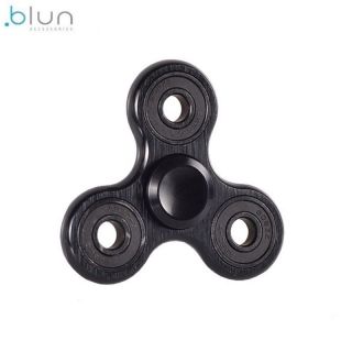 BLUN Metal Ilgas griezes Anti-Stresa Fidget aksesuārs no Alumīnija Melns Metāla kārbā