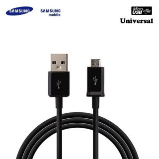 Samsung ECB-DU4EBE Universāls Micro USB 2.0 Datu un Uzlādes Kabelis 1.5m Melns OEM