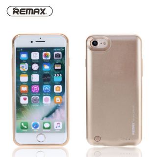 Remax PN-02 2in1 Ārējās uzlādes akumulātors ar Aizsargvāciņu priekš Apple iPhone 7 Plus 5.5 inch 3400mAh Zeltains