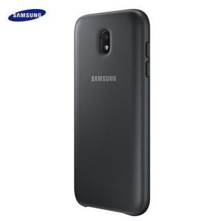 Samsung EF-PJ530CBEG Oriģināls Dual layer īpaši plāns aizmugures maks-apvalks priekš J530 Galaxy J5 2017 Melns