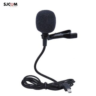 SJCam Oriģināls SJ6 SJ7 Star SJ360 Ārējais 1.5m Vada Mikrofons ar Klipsi un Mini USB 5Pin Savienojumu
