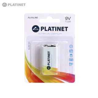 Platinet Krona 9V 1 Cell Alkaline 6LR61 6LF22 MN1604 Long Lasting Power Battery PMBL6LR61B 1pcs
