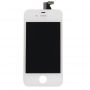 - HQ Analogs LCD Displejs + Skarienjūtīgais ekrāna elements priekš iPhone 4S Pilns modulis A+ kvalitāte Balts