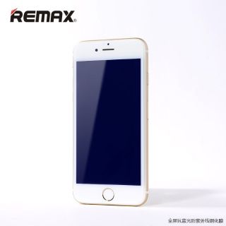 Remax Anti-blueray pillnam ekrānam super plāns aizsargstikls 2.5D Apple iPhone 6 Plus  /  6S Plus 5.5inch Balts