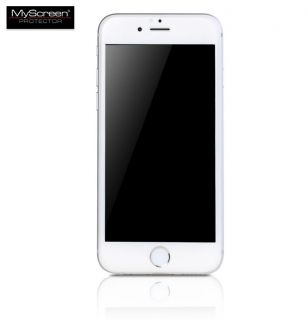 - MyScreen Edge 3D 0.33mm 9H Premium Diamond Japan Stikls Apple iPhone 7 8 Pilna izmēra ar Baltu Rāmi