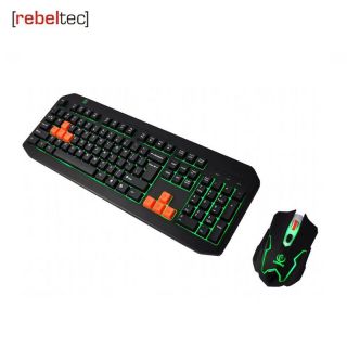 CANYON Rebeltec Fighter Smaga svara Spēļu USB Klaviatūra ar 13 Multimedia taustiņiem + USB USB Spēļu Pele ar 6 Pogām