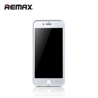 Remax Color Series Super plāna Aizsargplēve-stikls priek&amp;amp;#353; Apple iPhone 6 6S 4.7inch Pilna izmēra Sudrabains