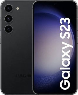 Samsung S911B / DS Galaxy S23 Dual 5G 8 / 256GB Phantom Black melns